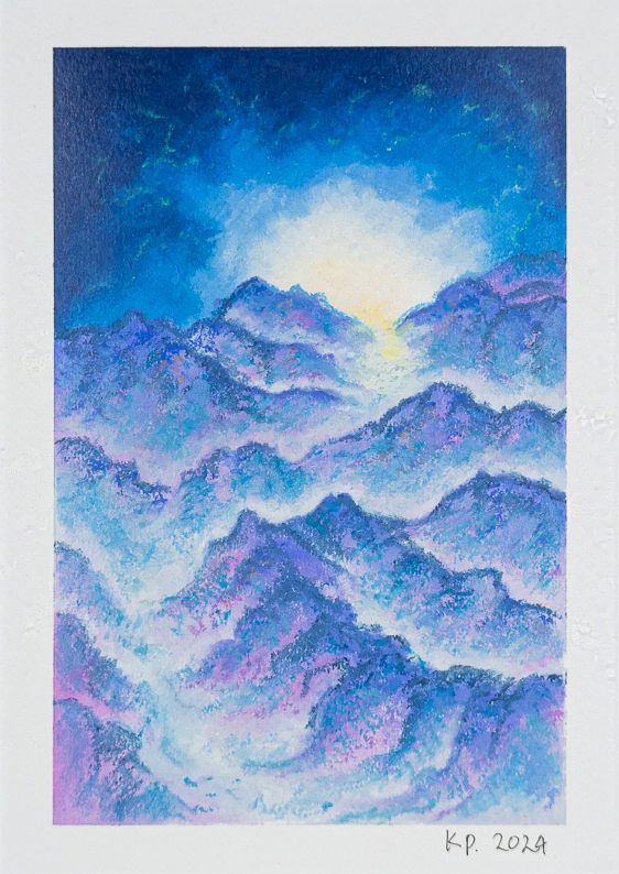 Mountainscape #3 - Chilltop Radiance