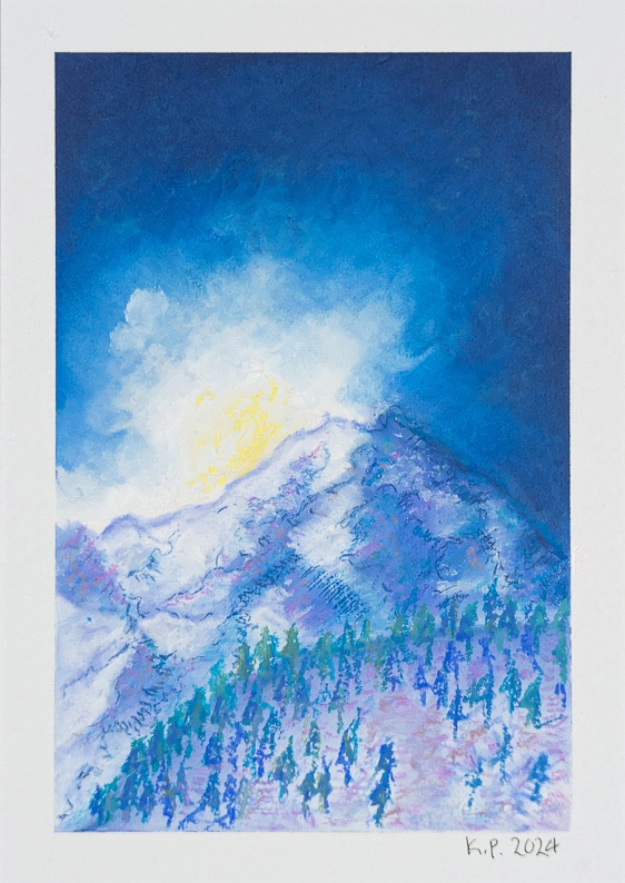 Mountainscape #4 - Chilltop Radiance